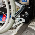 Silla sube escaleras tipo oruga - Abrazaderas Plegables - Smart Motion S.A.S.